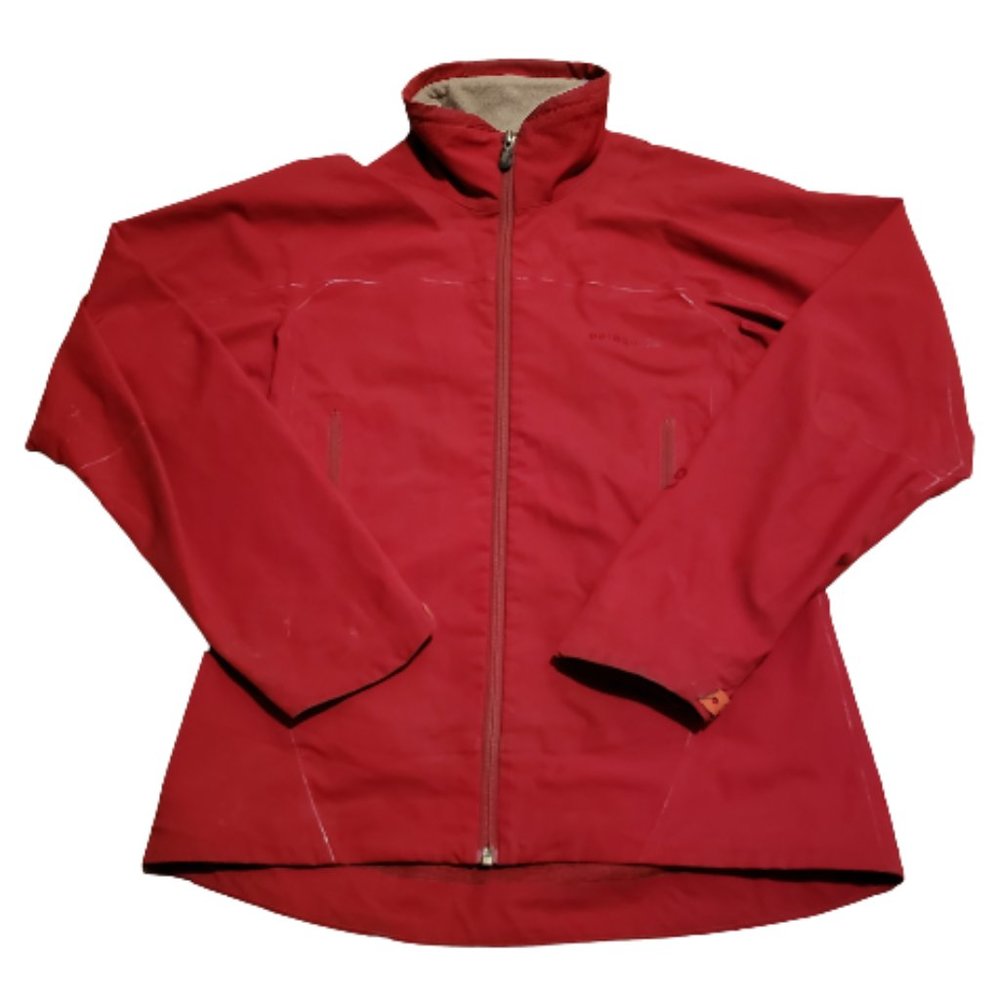 Patagonia Full Zip Jacket Red | Women's Small S Outdoor Fall / Winter Waterproof